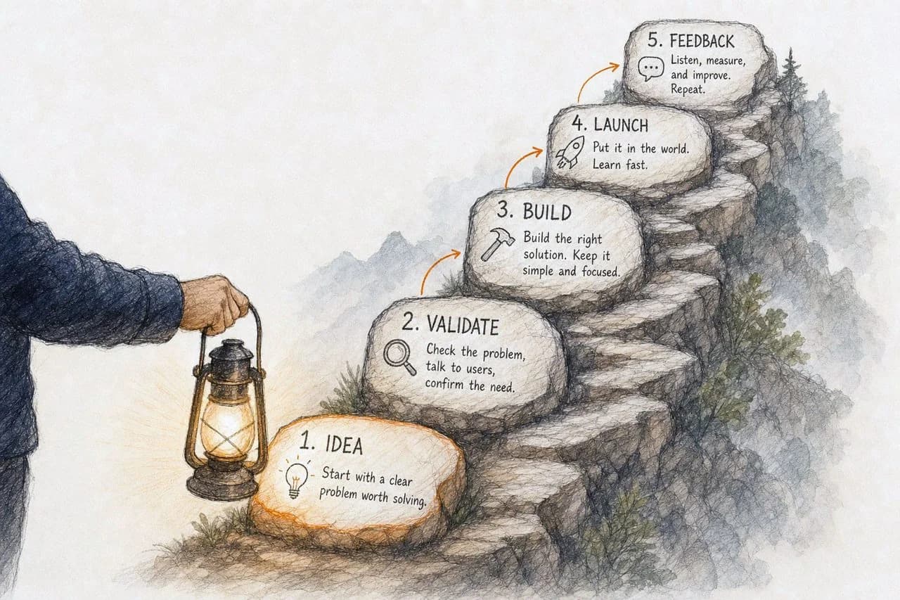 Guides the how.